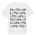 Plateau ordlek t-shirt