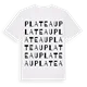 Plateau ordlek t-shirt
