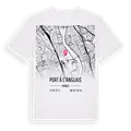 Port à l'Anglais karta t-shirt