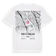 Port à l'Anglais karta t-shirt