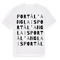 Port à l'Anglais ordlek t-shirt
