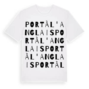 Port à l'Anglais ordlek t-shirt – ekologisk bomull t-shirt från Pinshirt