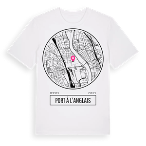 Port à l'Anglais t-shirt – ekologisk bomull t-shirt från Pinshirt