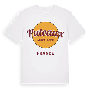 Puteaux cirkel t-shirt – ekologisk bomull t-shirt från Pinshirt