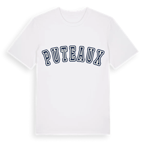 Puteaux college t-shirt – ekologisk bomull t-shirt från Pinshirt