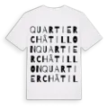 Quartier Châtillon ordlek t-shirt