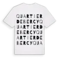Quartier de Bercy ordlek t-shirt
