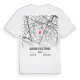 Quartier de l'Odéon karta t-shirt