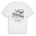 Quartier de l'Université karta t-shirt