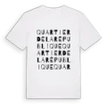 Quartier de la République ordlek t-shirt