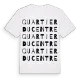 Quartier du Centre ordlek t-shirt
