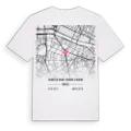 Quartier Saint-Thomas-d'Aquin karta t-shirt