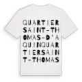 Quartier Saint-Thomas-d'Aquin ordlek t-shirt