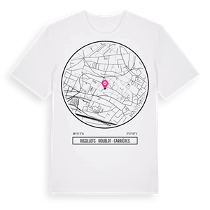 Rigollots - Roublot - Carrières t-shirt – ekologisk bomull t-shirt från Pinshirt