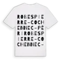 Robespierre - Cochennec - Péri ordlek t-shirt