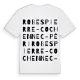 Robespierre - Cochennec - Péri ordlek t-shirt
