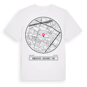 Robespierre - Cochennec - Péri t-shirt – ekologisk bomull t-shirt från Pinshirt