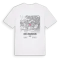 Rueil-Malmaison karta t-shirt
