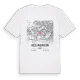 Rueil-Malmaison karta t-shirt