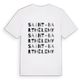 Saint-Barthélemy ordlek t-shirt