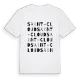 Saint-Cloud ordlek t-shirt