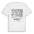 Saint-Cloud karta t-shirt