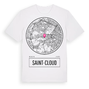 Saint-Cloud t-shirt – ekologisk bomull t-shirt från Pinshirt