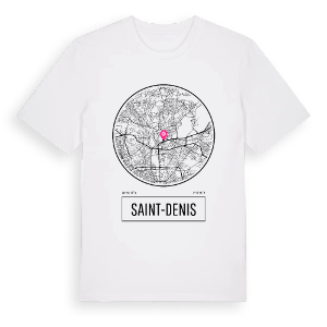 Saint-Denis t-shirt – ekologisk bomull t-shirt från Pinshirt