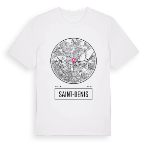 Saint-Denis t-shirt – ekologisk bomull t-shirt från Pinshirt