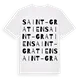 Saint-Gratien ordlek t-shirt