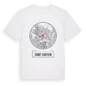 Saint-Gratien t-shirt – ekologisk bomull t-shirt från Pinshirt