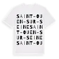 Saint-Ouen-sur-Seine ordlek t-shirt