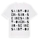Saint-Ouen-sur-Seine ordlek t-shirt