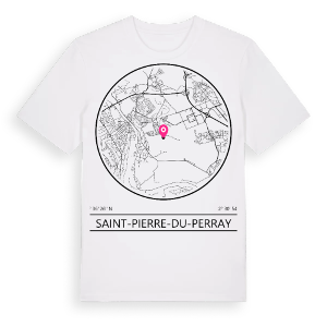 Saint-Pierre-du-Perray t-shirt – ekologisk bomull t-shirt från Pinshirt