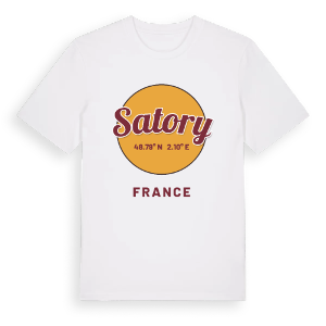 Satory cirkel t-shirt – ekologisk bomull t-shirt från Pinshirt