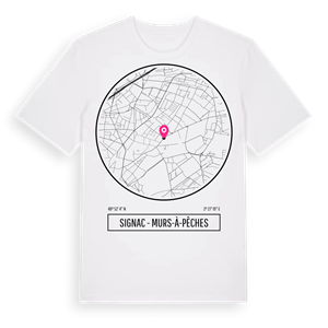 Signac - Murs-à-Pêches t-shirt – ekologisk bomull t-shirt från Pinshirt