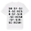 Soisy-sur-Seine ordlek t-shirt