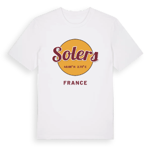 Solers cirkel t-shirt – ekologisk bomull t-shirt från Pinshirt
