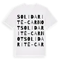 Solidarité - Carnot ordlek t-shirt