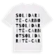 Solidarité - Carnot ordlek t-shirt