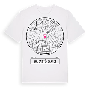 Solidarité - Carnot t-shirt – ekologisk bomull t-shirt från Pinshirt