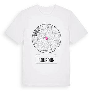 Sourdun t-shirt – ekologisk bomull t-shirt från Pinshirt