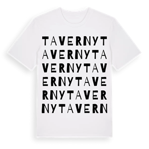 Taverny ordlek t-shirt – ekologisk bomull t-shirt från Pinshirt
