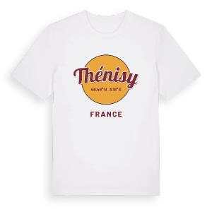Thénisy cirkel t-shirt – ekologisk bomull t-shirt från Pinshirt