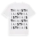 Thiais ordlek t-shirt