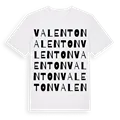 Valenton ordlek t-shirt