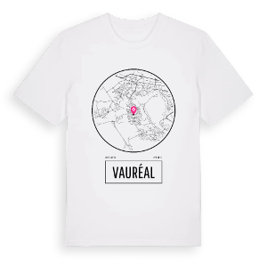 Vauréal t-shirt – ekologisk bomull t-shirt från Pinshirt