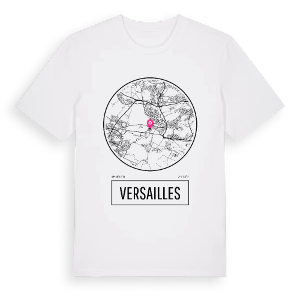Versailles t-shirt – ekologisk bomull t-shirt från Pinshirt