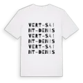 Vert-Saint-Denis ordlek t-shirt