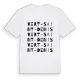 Vert-Saint-Denis ordlek t-shirt